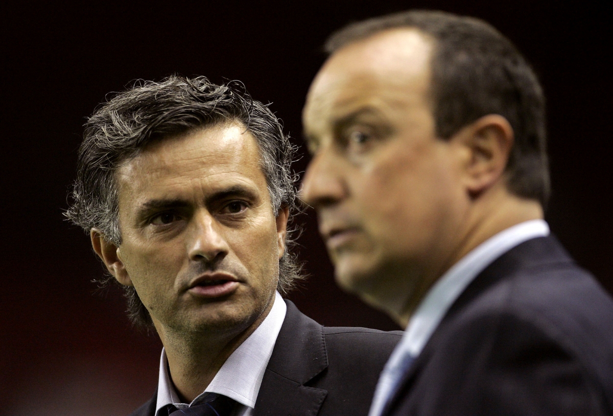 Jose Mourinho and Rafa Benitez