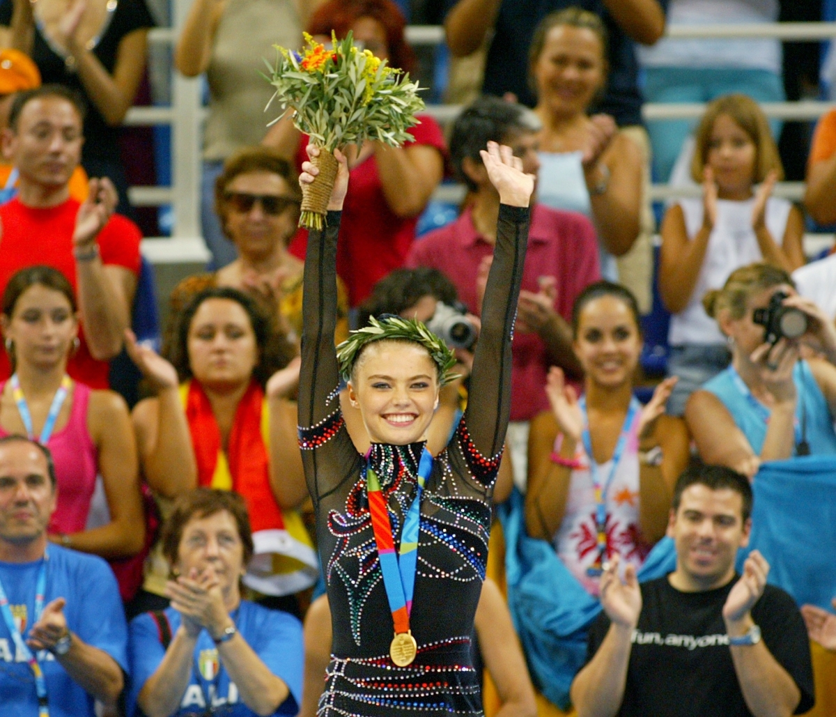 Алина Кабаева олимпиада 2004