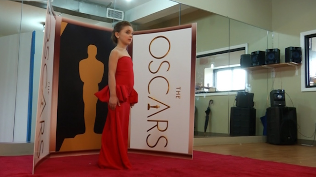 Oscar Stars Shrink Down For Fashion Shoot