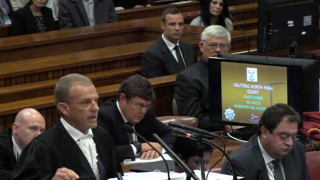 Former Girlfriend Says Pistorius Always Carried a Gun