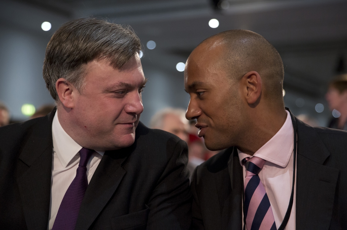 Ed Balls and Chuka Umunna