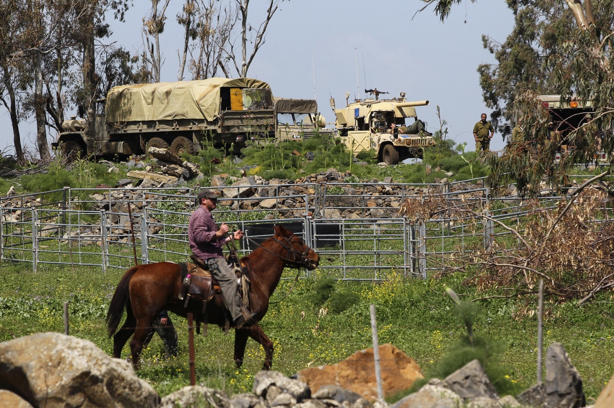 Israel Launches Air Strikes Against Syria Over Golan Attack On Troops