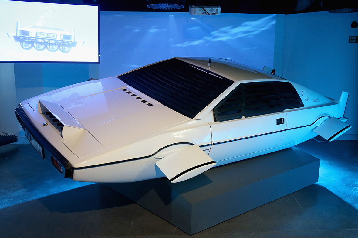 A Lotus Esprit that can turn into a submarine, used in The Spy Who Love Me, from 1977