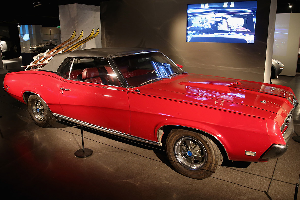 A red Mercury Cougar XR7 used in On Her Majesty's Secret Service (1969)