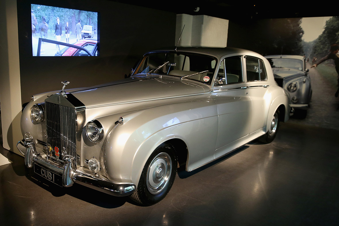 A 1962 Rolls-Royce Silver Cloud II with the licence plate CUB 1, owned by Bond film producer Albert R. 'Cubby' Broccoli. A replica of this car was used in A View To A Kill (1985)