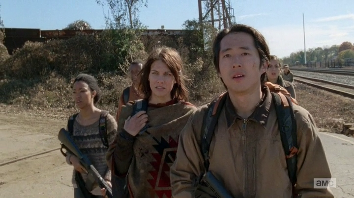 Screenshoot The Walking Dead Season 4 Episode 15 - Us HDTV 720p 1080x525p