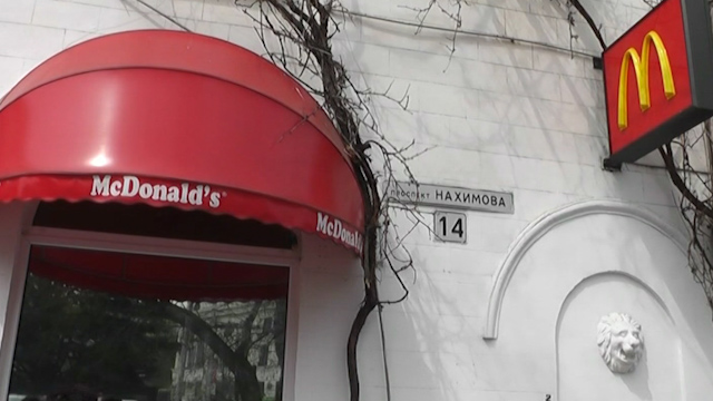 McDonald's Closes Crimean Restaurants