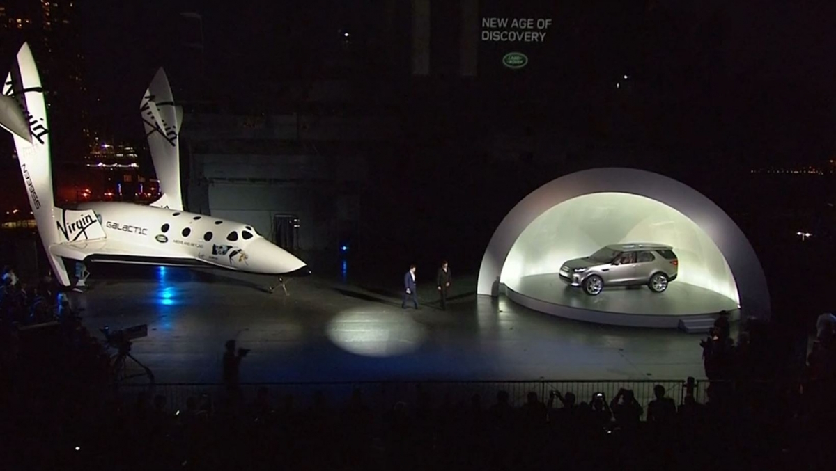 Virgin Galactic Partners with Land Rover in Global Sponsership Deal