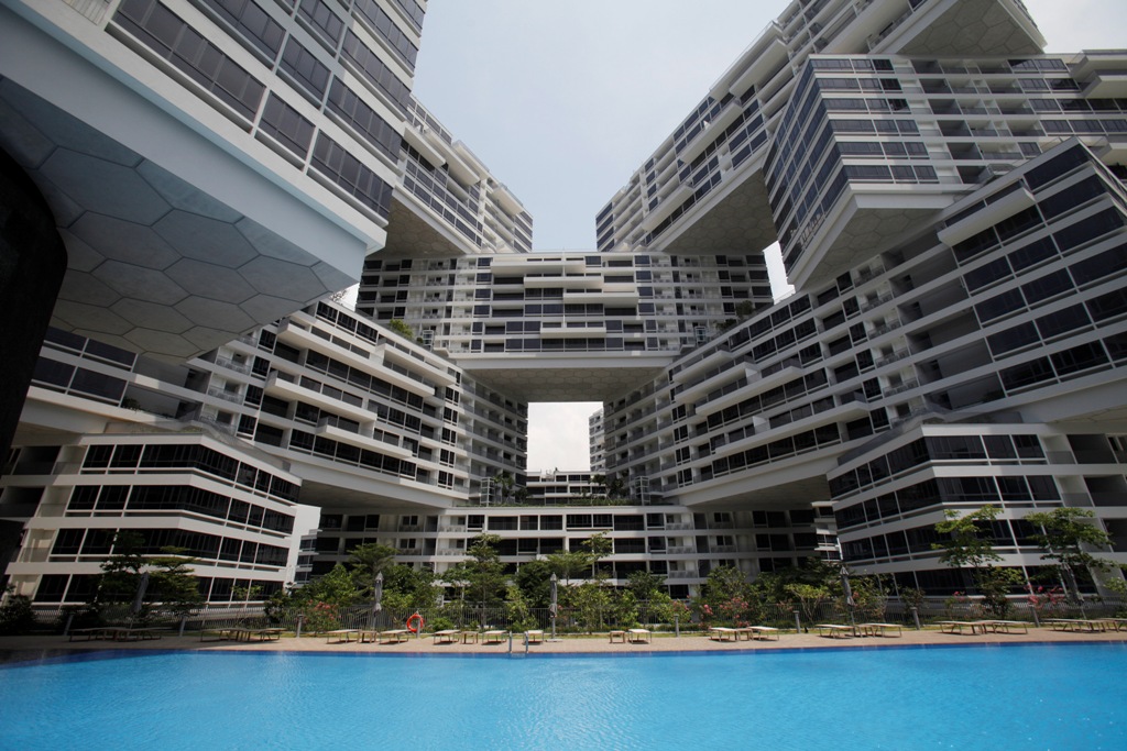 A file photograph of a residential condominium project in Singapore. singapore-residential-condo.jpg?w=660&h=