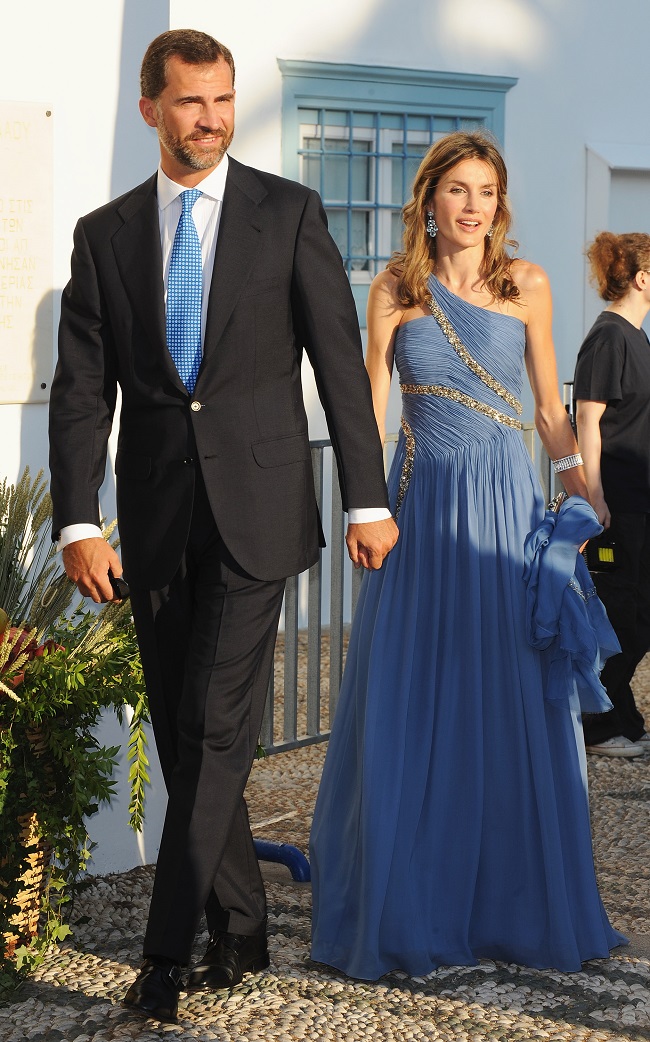 Queen Letizia of Spain couple