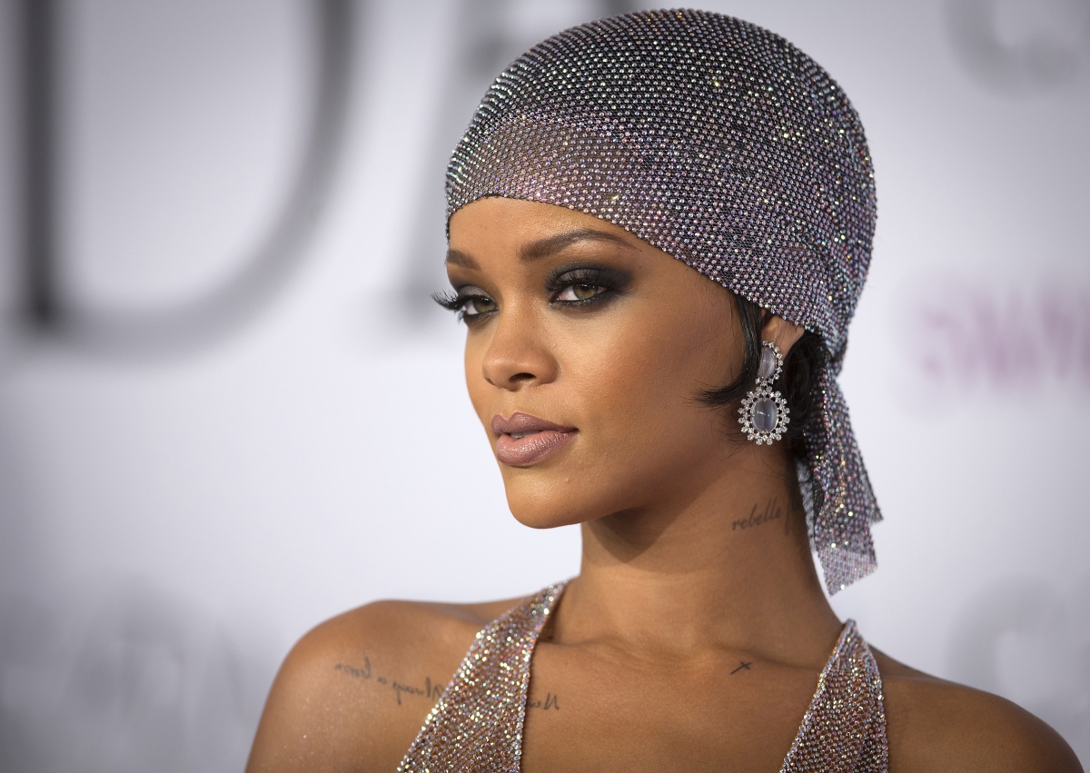 Rihanna Bares All in Nude Dress for CFDA Awards
