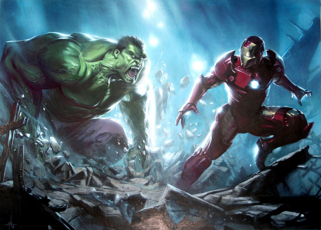 Iron Man Hulk 24