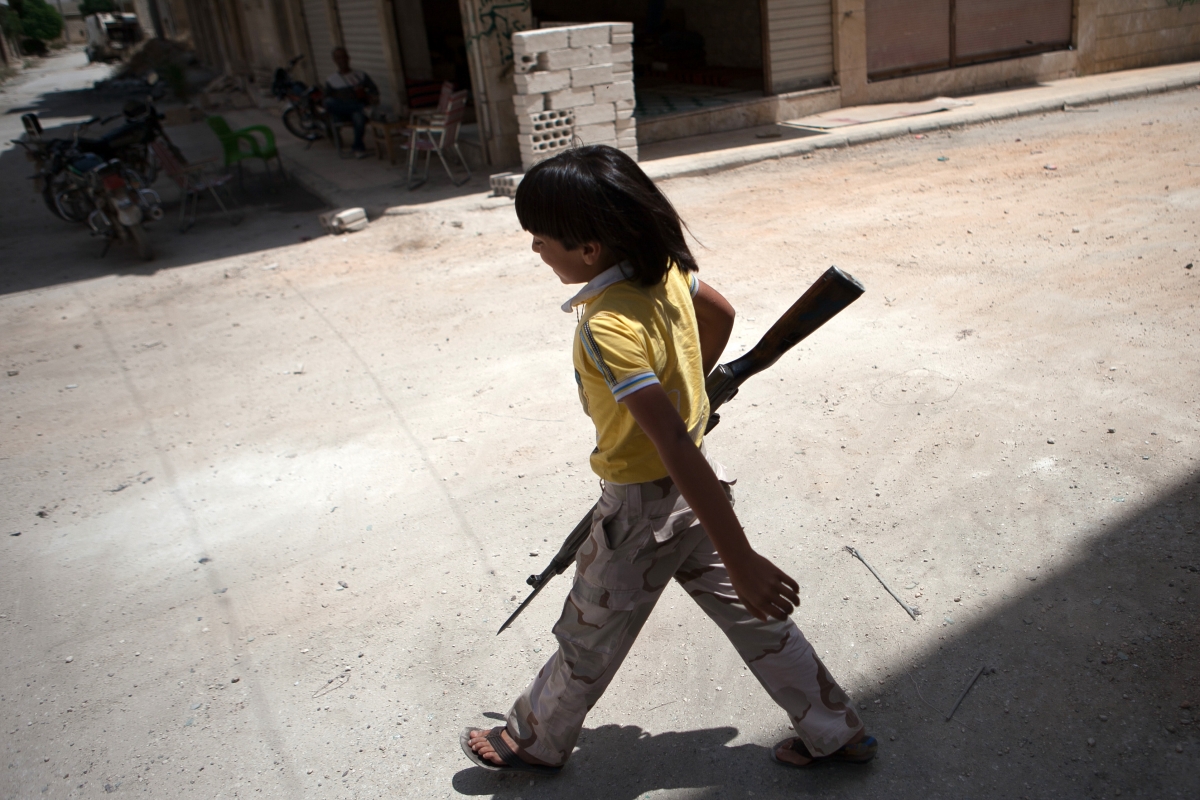 Child soldier Syria