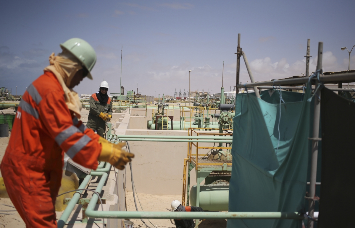 Oil rally halted by uptick in Libyan production