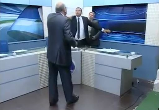 Gaza Debate Turns Live Brawl on Jordanian TV