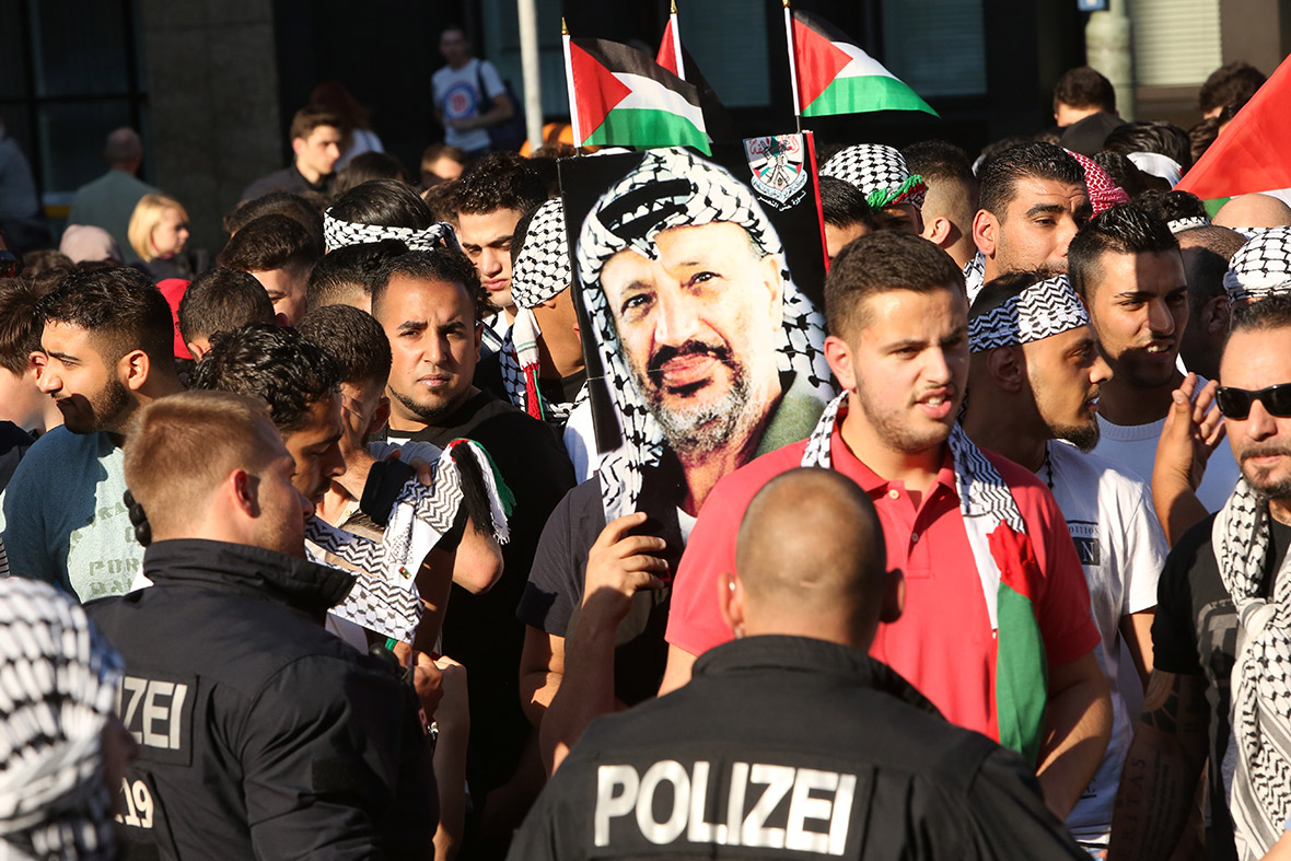 gaza protest germany