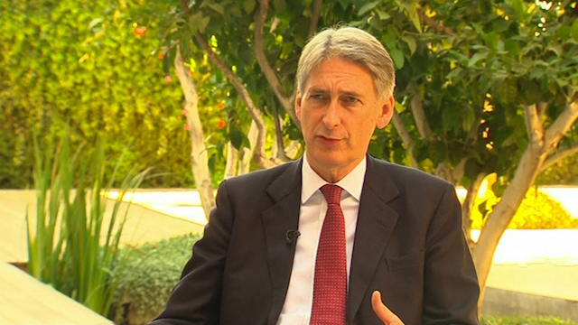 Hammond: UK Supports Israel's Right to Defend Itself