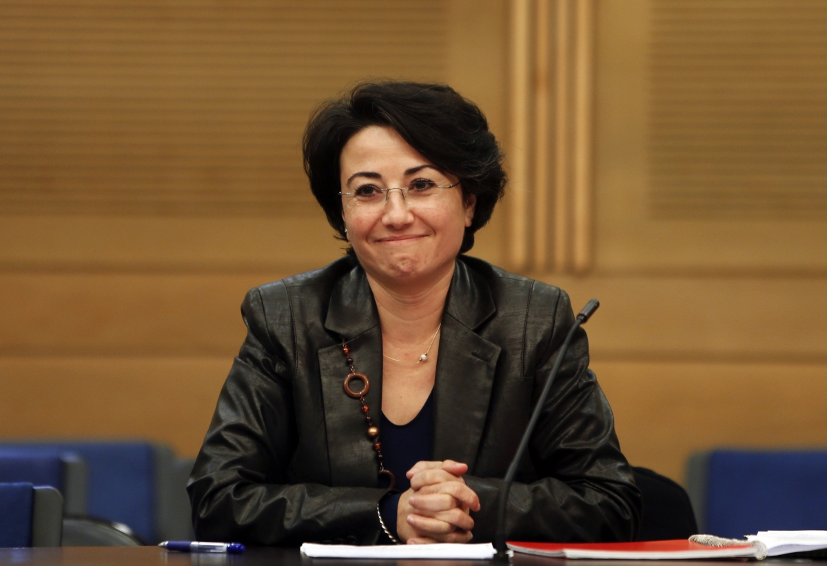  Haneen Zoabi    deputada no estado Israel rep+resentante arabe       Haneen-zoabi