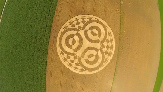Mystery Bavarian Crop Circle Attracts Huge Crowds
