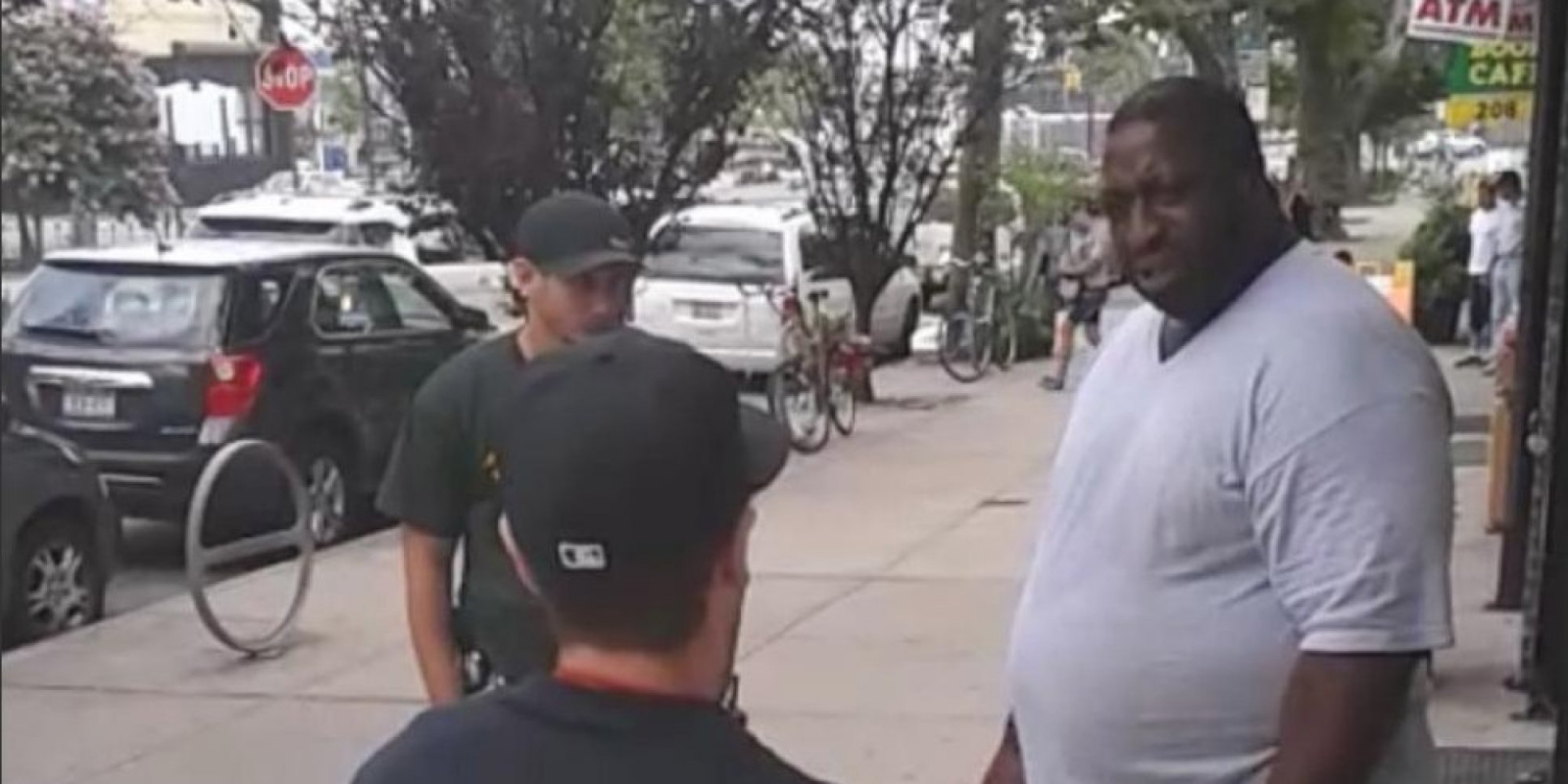 Eric Garner filmed remonstrating with NYPD officers before his arrest