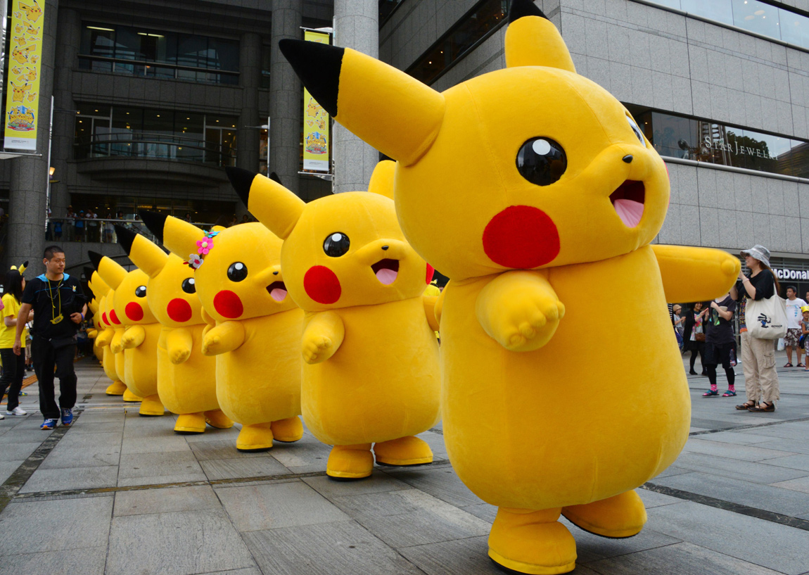 Pokémon Outbreak Giant Pikachus Roam the City of Yokohama