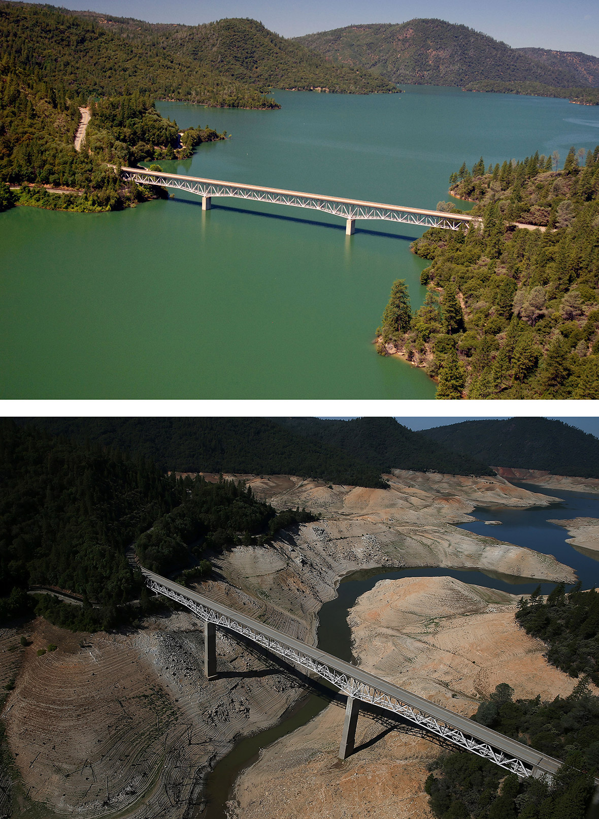 Lake Oroville, CA  - Before