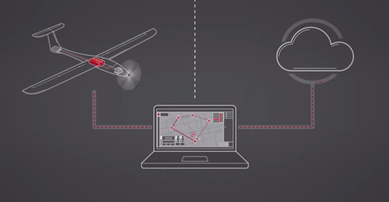 Airware's platform allows third-party developers to hook software for different commercial drone applications up to the cloud Airware's platform allows third party developers to hook their software up for the drones