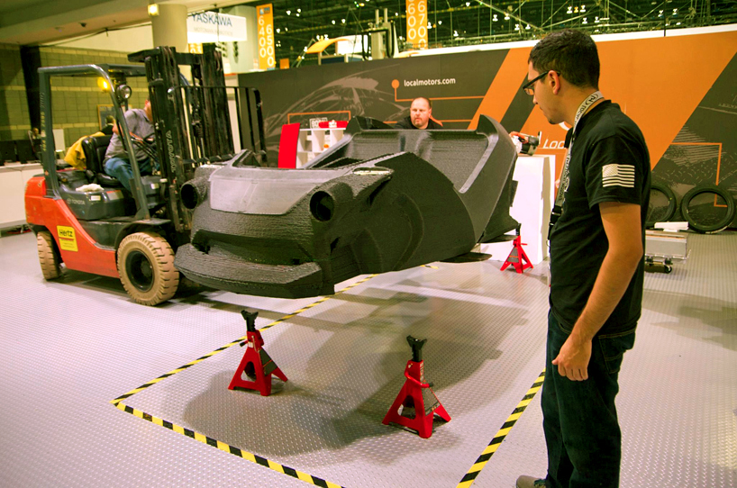 The Strati World's First 3DPrinted Electric Car Built in Just 44 Hours
