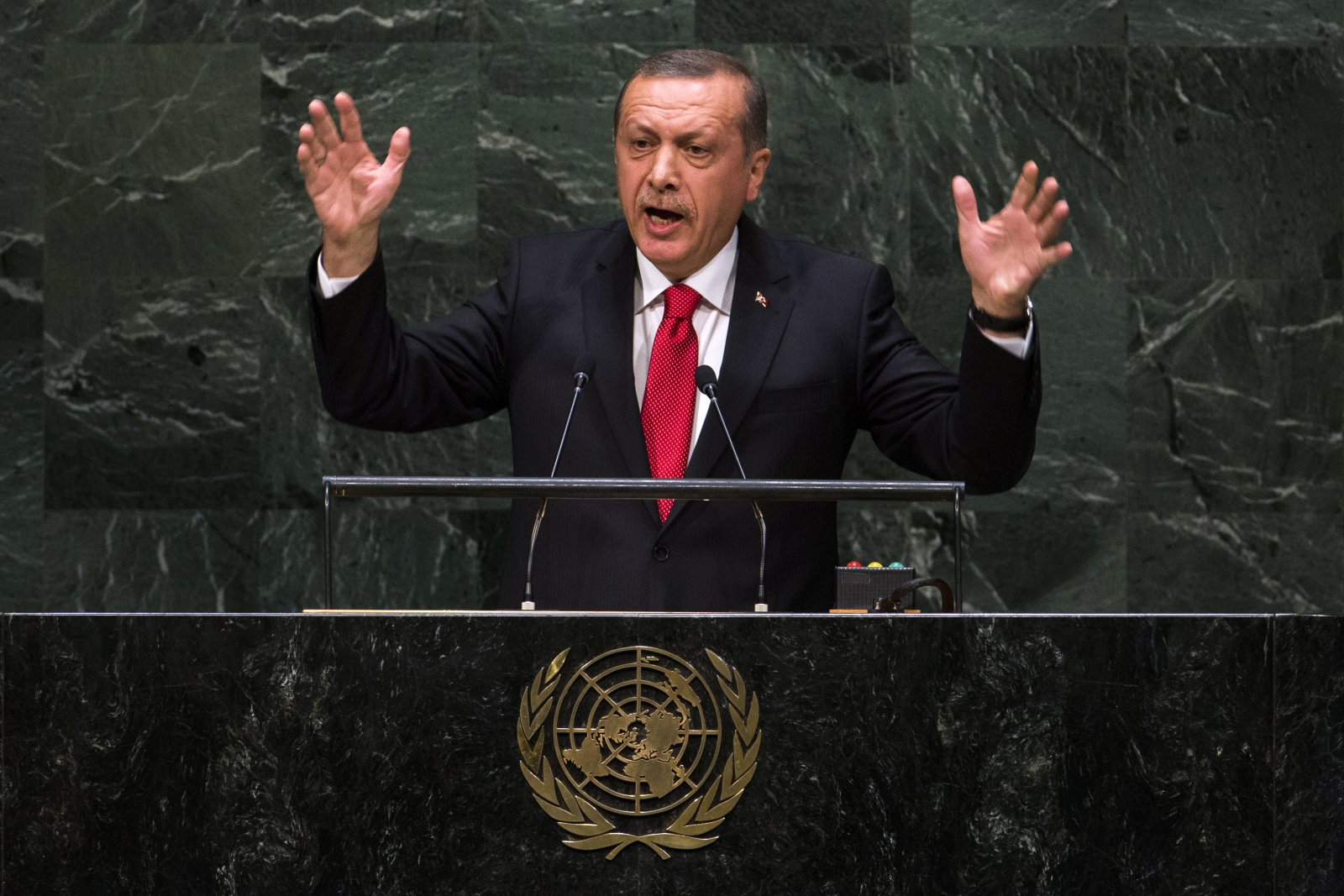 Turkey's President Recep Tayyip Erdogan Addresses The 69th United ...