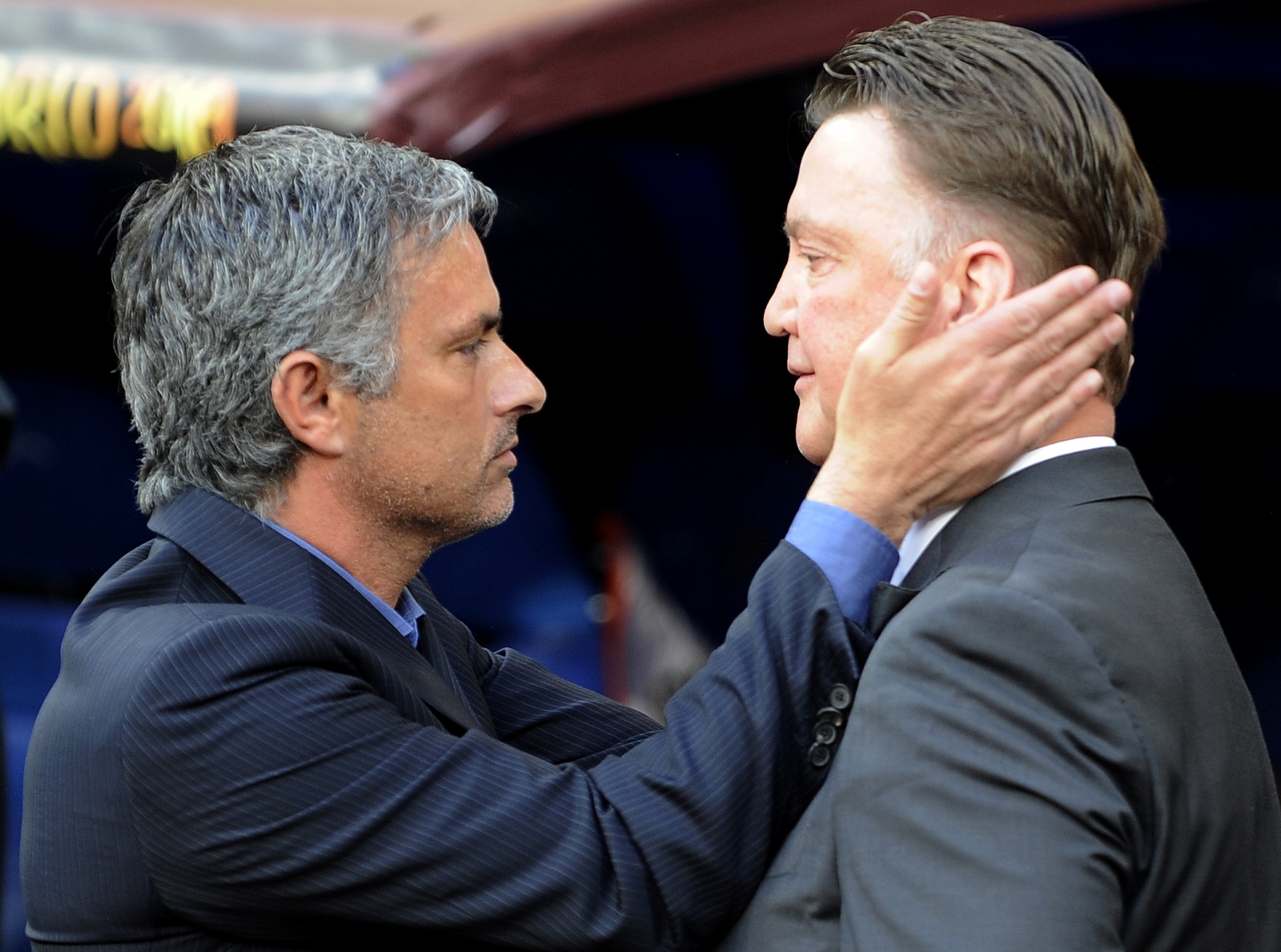Mourinho and van Gaal Mourinho and van Gaal