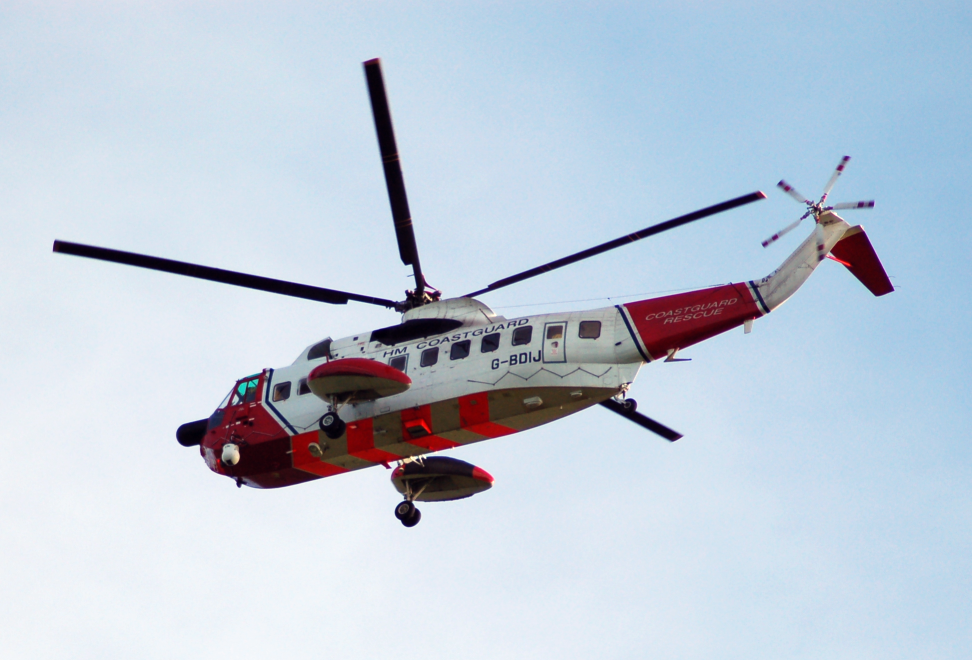 UK Coastguard coordinates search and rescue operation as helicopter goes missing over Irish Sea