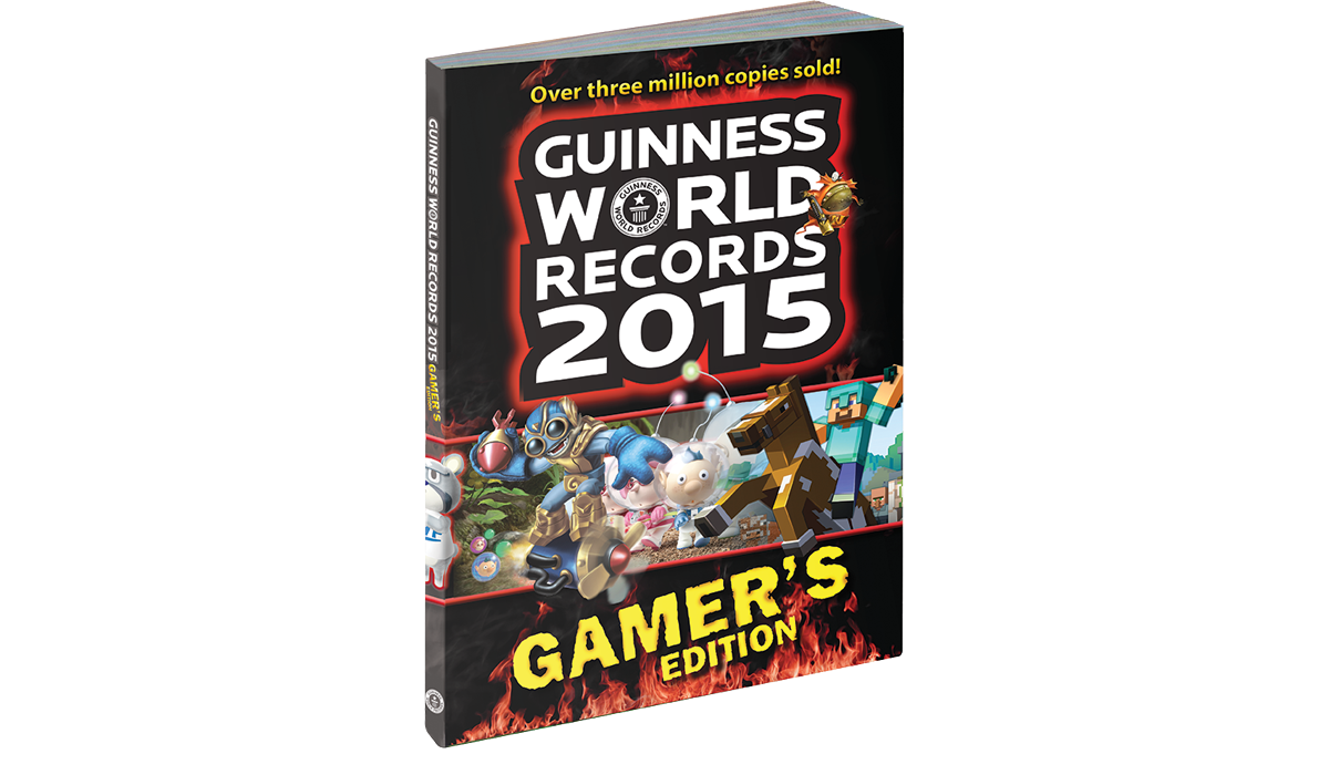 Guinness World Records 2015 Gamer's Edition Minecraft Marathon and