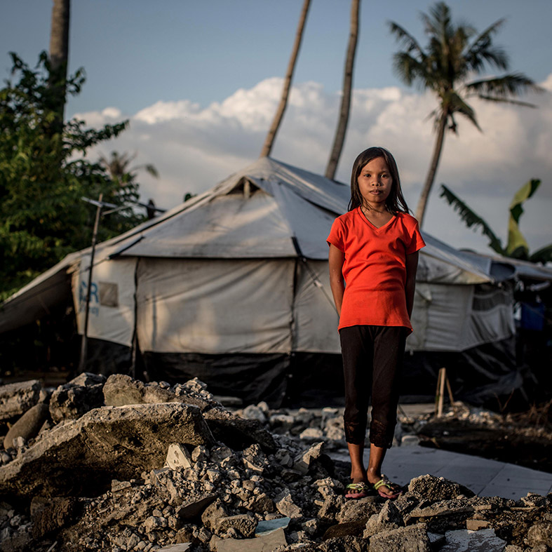 Typhoon Haiyan survivors