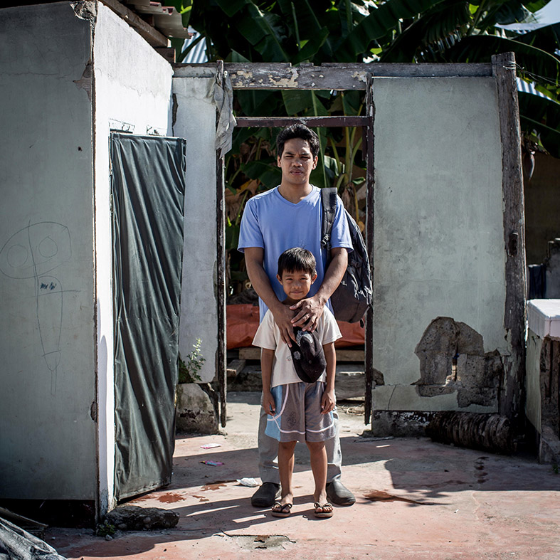 Typhoon Haiyan survivors