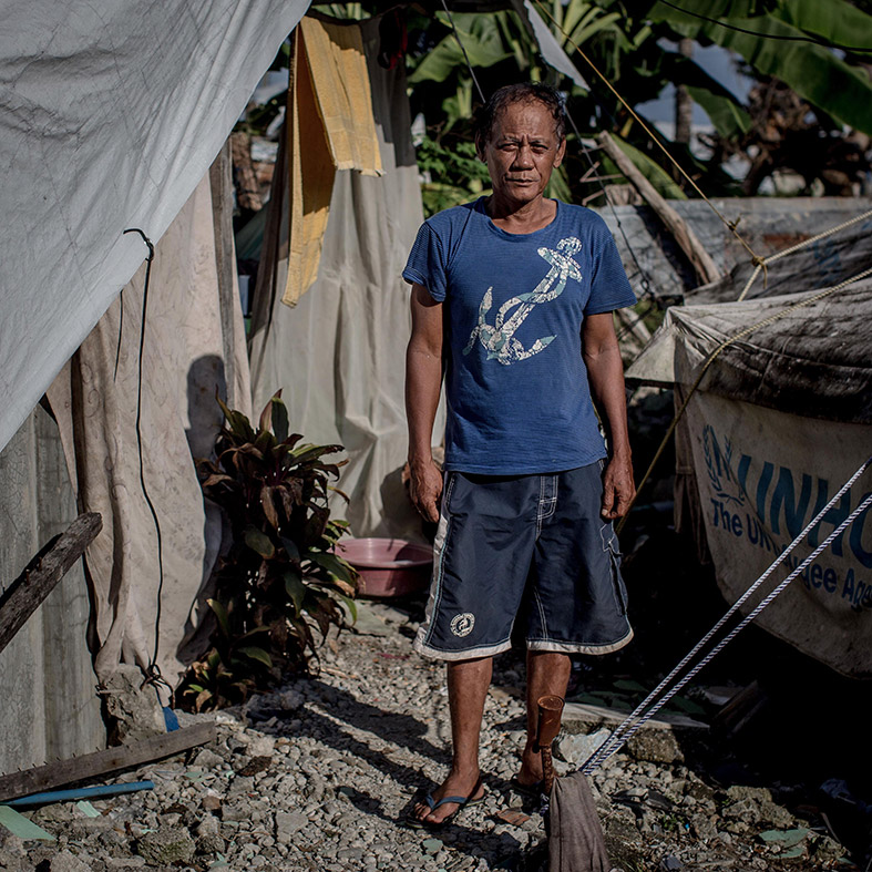 Typhoon Haiyan survivors