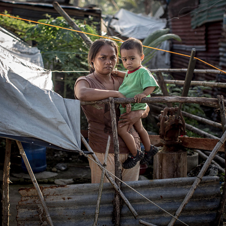 Typhoon Haiyan survivors
