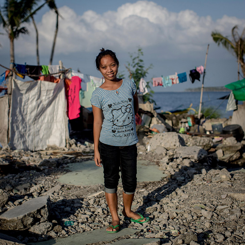 Typhoon Haiyan survivors