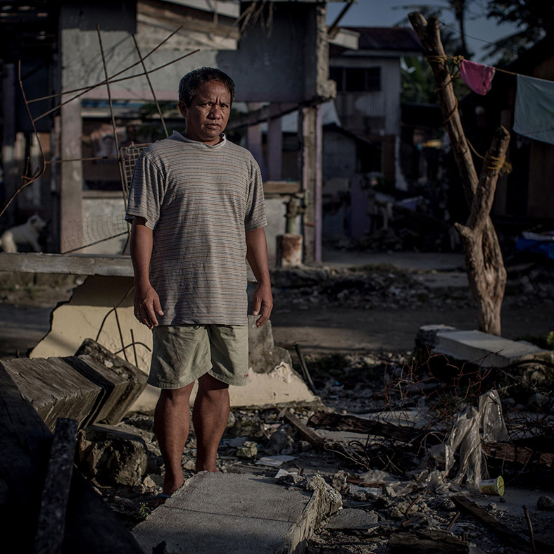 Typhoon Haiyan survivors