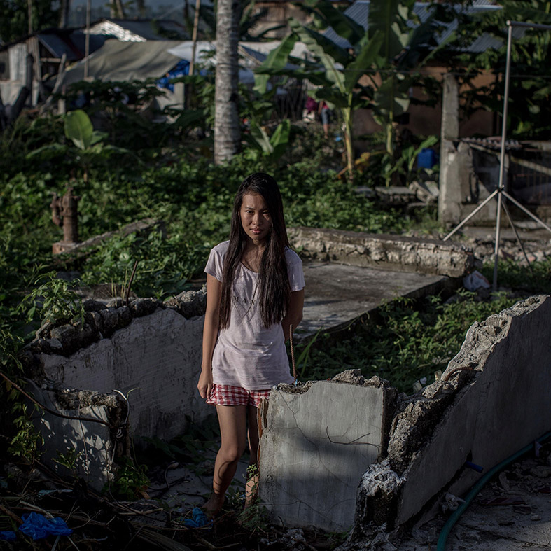 Typhoon Haiyan survivors