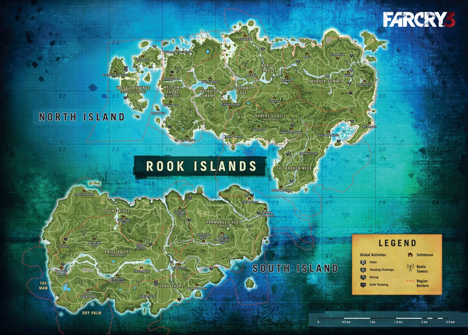 far cry 4 map