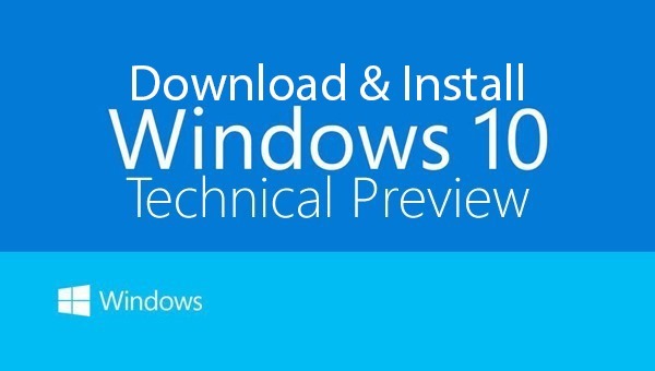 windows 10 technical preview iso file