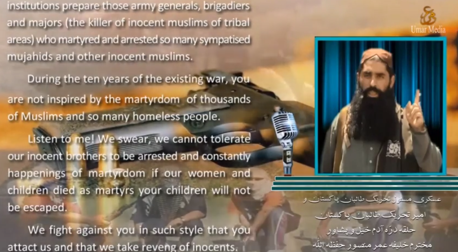 Peshawar attack mastermind Umar Mansoor Peshawar attack mastermind Umar Mansoor