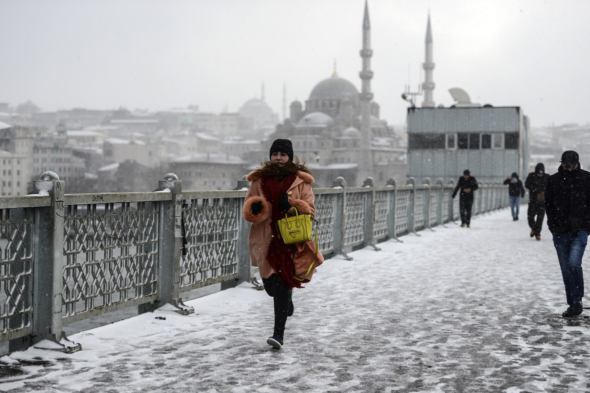 Middle East snow Winter storms hit Syria, Israel, Palestine, Lebanon
