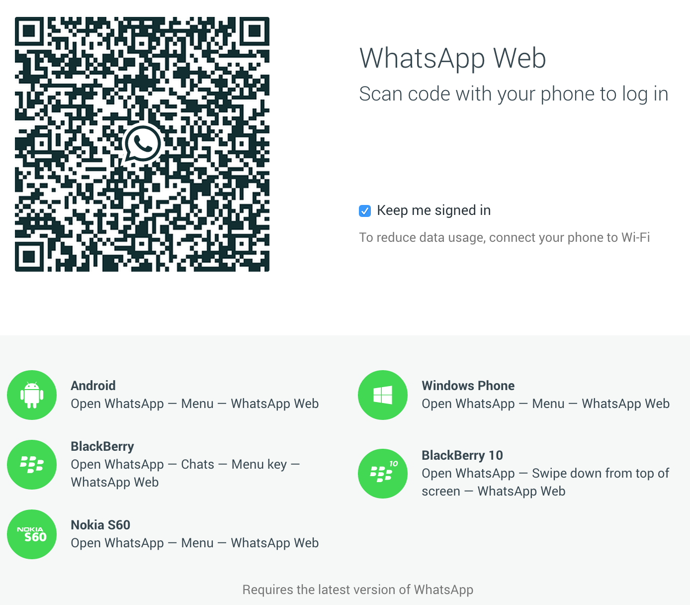 how to set up whatsapp