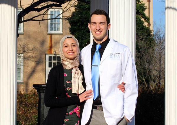 Deah Barakat and his wife Yusor