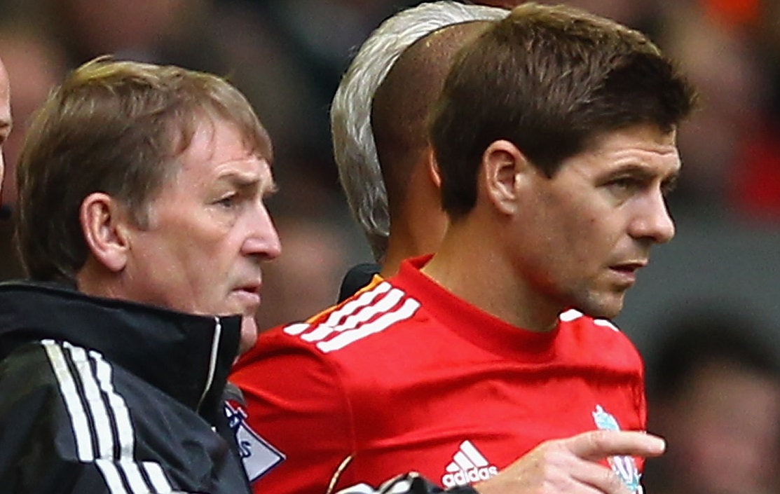 Kenny Dalglish and Steven Gerrard Kenny Dalglish and Steven Gerrard