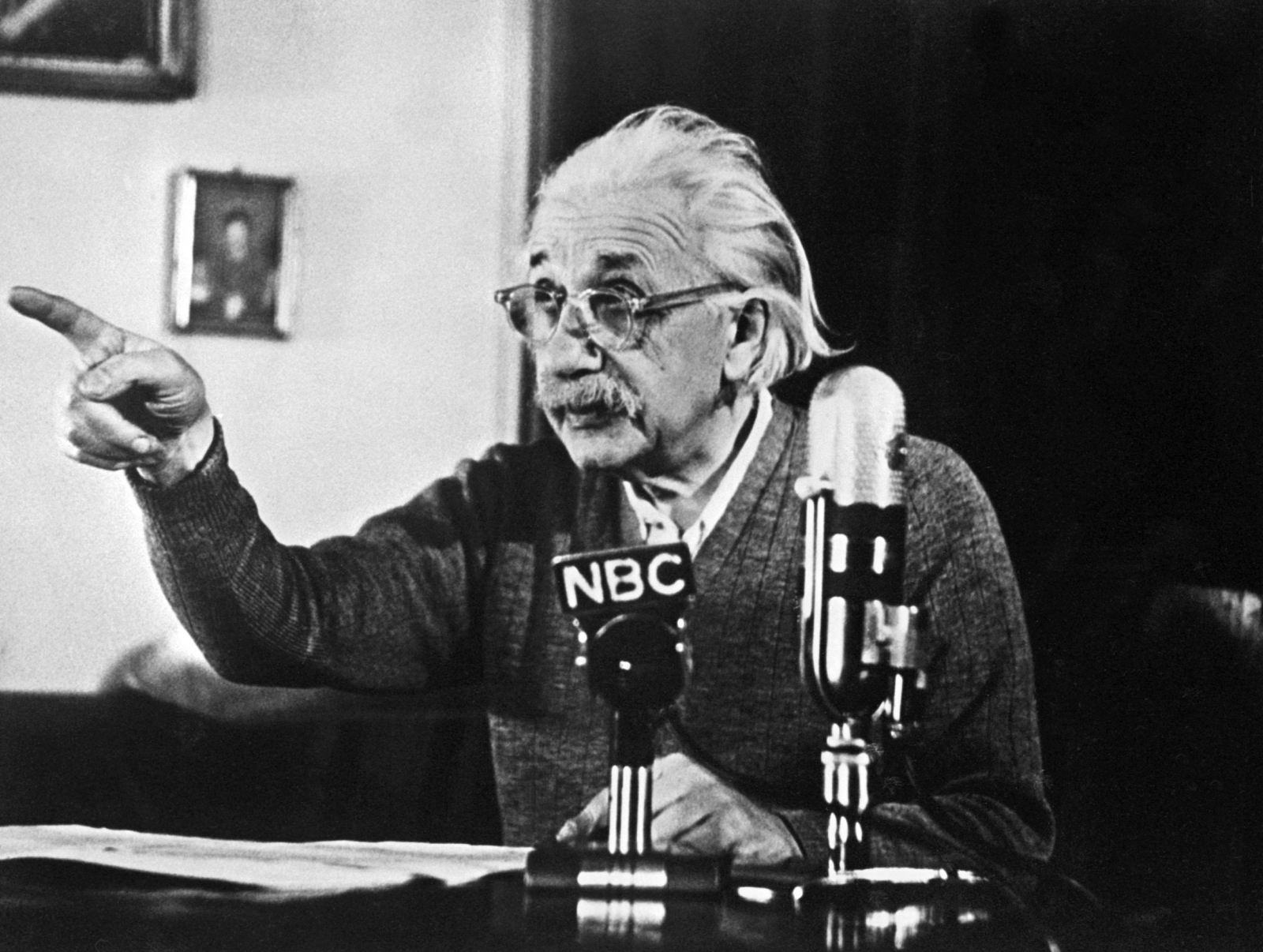 Albert Einstein Watch This Quaint News Broadcast Of The Genius 