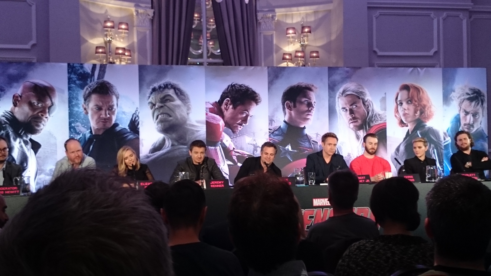 Avengers: Age Of Ultron Press Conference