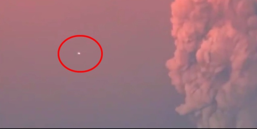 Chile volcano sparks UFO sightings rumours