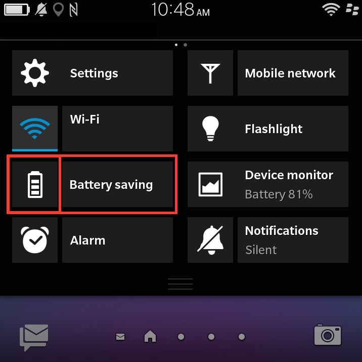 how to turn off low battery mode